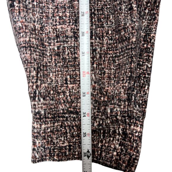 Torrid Jogger Pant PullOn Elastic Waist Zip Pockets Multi Color Textured Look 24 - Picture 10 of 12